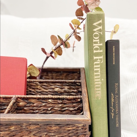 Large Wicker Letter Holder - Picture 2 of 5